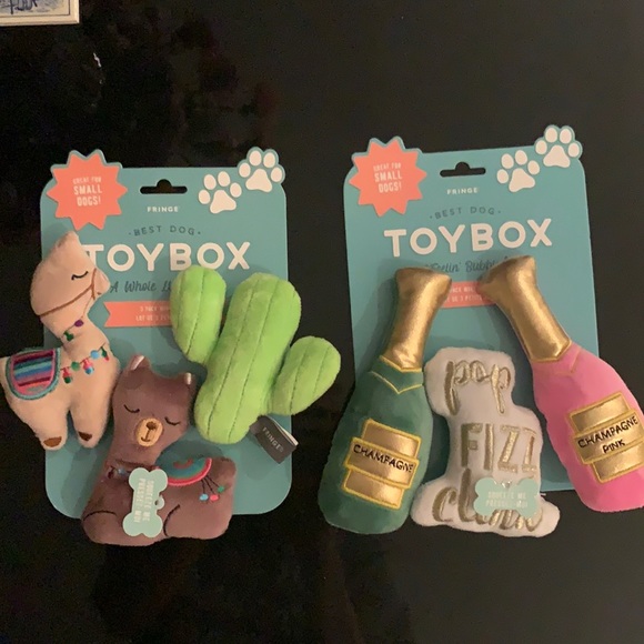 Fringe Studio Other - Bundle of 2 packs of 3 toys Small dogs